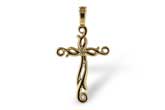A034-04045: CROSS PENDANT .01 BR