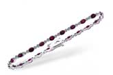 A211-35845: BRACELET 4.08 RUBY 4.55 TGW