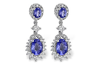 A217-69545: EARR 1.80 TW TANZANITE 2.33 TGW