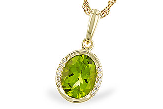 A301-31345: NECKLACE 1.72 TW PERIDOT 1.75 TGW (9x7 PER)