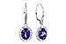 A301-32190: EARR 1.28 TW TANZANITE 1.72 TGW (7x5 OVAL)