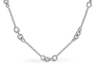 A301-33172: TWIST CHAIN (18IN, 0.8MM, 14KT, LOBSTER CLASP)