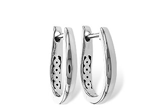 A302-24072: GOLD EARRINGS (15MM)
