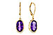 A302-25909: EARRINGS 2.70 TW AMETHYST 2.78 TGW (10x6MM OV)