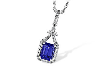 B217-64036: NECK 1.42 TANZANITE 1.72 TGW