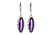 B217-71281: EARR 4.75 AMETHYST 4.90 TGW