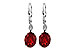 B217-72199: EARR 3.45 TW GARNET 3.50 TGW (9x7MM GAR)