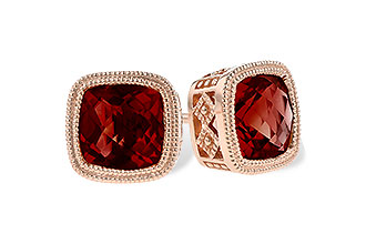 B300-36818: EARR 2.50 TW GARNET