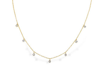 B301-28627: NECKLACE .12 TW (18 INCHES)