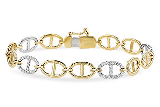 B301-35854: BRACELET .82 TW (7")