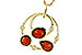 B302-18563: NECKLACE 2.88 GARNET 2.94 TGW