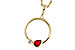 B302-20436: NECKLACE .24 RUBY .26 TGW