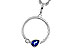 B302-20445: NECKLACE .26 SAPPHIRE .28 TGW