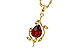 B302-24936: NECKLACE 1.34 GARNET 1.39 TGW (8X6MM GAR)