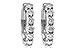 C213-12208: EARRINGS 2 CT TW