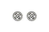 C214-94927: EARRING JACKETS .24 TW (FOR 0.75-1.00 CT TW STUDS)