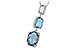 C215-88608: NECK 8.71 BLUE TOPAZ 8.89 TGW