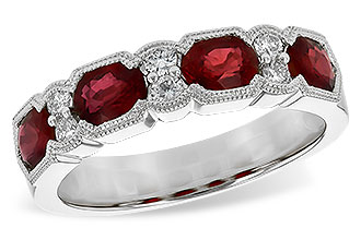 C217-65890: LDS WED RG 1.66 RUBY 1.84 TGW (5x4MM RUBY)