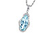 C217-69490: NECK 3.97 AQUAMARINE 4.20 TGW