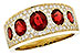 C300-40390: LDS WED RG 1.60 TW RUBY 2.00 TGW
