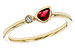 C302-20436: LDS RG .24 RUBY .26 TGW