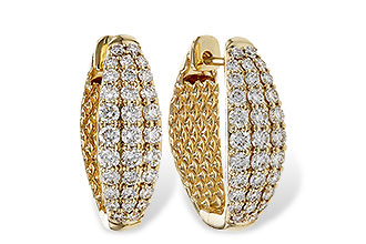 C302-22190: EARRINGS 1.50 TW