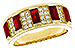 C302-23181: LDS WED RG 1.40 TW RUBY 1.69 TGW