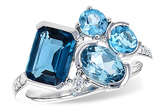 D300-43136: LDS RG 3.08 BLUE TOPAZ TW 3.15 TGW