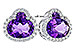 D301-28590: EARR 1.99 TW AMETHYST 2.20 TGW