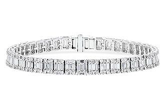 D301-29517: BRACELET 2.72 TW BAGUETTES 4.10 TW