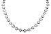 D302-18608: NECKLACE 1.39 BAG 1.80 TW (16")