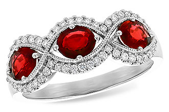 E300-40426: LDS WED RG 1.10 TW RUBY 1.35 TGW (6x4MM RUBY)