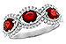 E300-40426: LDS WED RG 1.10 TW RUBY 1.35 TGW (6x4MM RUBY)