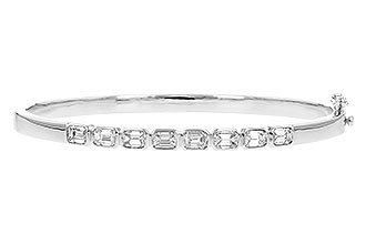 E301-30417: BANGLE 2.00 TW EMERALD CUTS