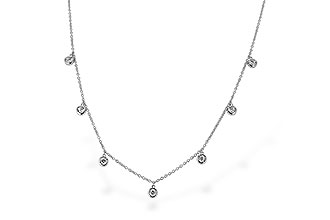 E301-34954: NECKLACE .32 TW (18")