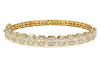 E302-18617: BANGLE .81 TW BAGUETTE 1.00 TW