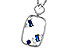 E302-24045: NECKLACE .35 TW SAPPHIRE .46 TGW
