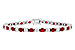 F027-64972: BRACELET 7.10 RUBY 7.92 TGW