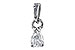 F302-20399: PENDANT .14 PEAR SHAPE