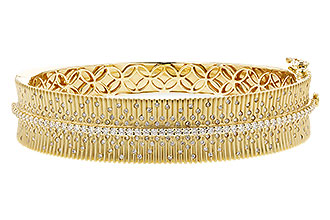 G212-18608: BANGLE BRACELET 1.94 TW (54x63 MM)