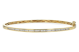 G216-77681: BANGLE BRACELET .50 TW