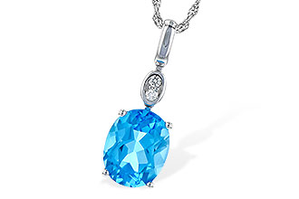 G217-71363: NECK 2.84 BLUE TOPAZ 2.87 TGW (10x8MM BT)