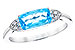 G301-27644: LDS RG 1.44 BLUE TOPAZ 1.52 TGW