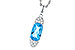 G301-27672: NECK 2.02 BLUE TOPAZ 2.12 TGW