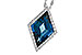 G301-34072: NECK 3.04 LONDON BLUE TOPAZ 3.20 TGW