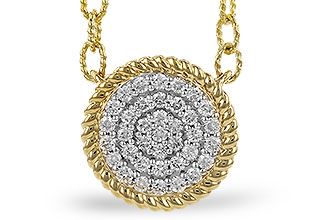 G301-35863: NECKLACE .32 TW (18")