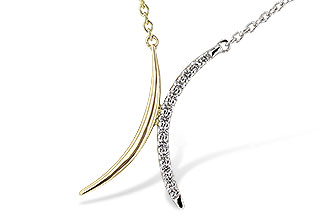 G302-18581: NECKLACE .14 TW (18")