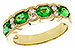 G302-25890: LDS WED RG 1.20 EMERALD 1.38 TGW (5x4MM EMER)