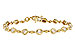 G302-25899: BRACELET 1.25 TW OVAL DIAS (7")