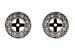 H027-72199: EARRING JACKETS .12 TW (FOR 0.50-1.00 CT TW STUDS)